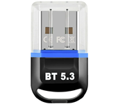 Adaptador Dongle Bluetooth 5.3 inalámbrico USB para altavoz de PC, ratón, teclado, receptor, transmisor de música y audi