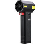 Soplador de hojas turbo inalámbrico eléctrico 750 W 64 MM 3.5 LB de empuje 4 velocidades liviano batería de 3000 mAh par