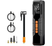 Bomba de Aire Eléctrica Portátil Inteligente 150Psi Batería Externa Preestablecida de Presión de Neumáticos 6000mAh Comp