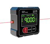 Inclinómetro digital ETOPOO,medidor de ángulo,proyección láser cruzado,medición de 360 grados,base magnética,retroilumin