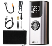 BUWEI Inflador de Neumáticos para Automóvil Bomba de Aire Portátil para Neumáticos con Pantalla LCD Inflable Automático