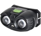 Linterna frontal LED mini con sensor de movimiento de cuerpo inteligente Bikight, recargable por USB, impermeable, linte
