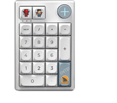 Darmoshark K3PRO Teclado numérico mecánico de 19 teclas en tres modos con teclas PBT intercambiables en caliente, interr
