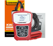 KONNWEI KW310 Escáner de diagnóstico de coche OBD2 EOBD Herramienta de escaneo Lector de códigos de motor DTC Prueba de