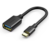 Cable adaptador Ugreen US154 de Type-C macho a USB3.0 hembra para teléfono, laptop, tablet y disco U OTG