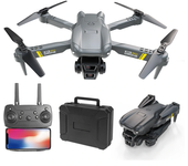 XKJ K13 MAX WiFi FPV con cámara dual HD Altitude Hold Headless Mode Foldable RC Dron Quadcopter RTF