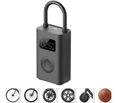 XIAOMI Mijia 2/2Pro 150PSI Bomba de bicicleta inteligente con batería de 2000mAh,Power Bank,carga USB,pantalla LED,bomba