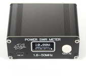 Medidor digital de potencia SWR 150W 1.6-50MHz USB Tipo-C Alta precisión Múltiples modos de visualización Batería de lit