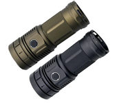 Linterna para aventuras al aire libre HAIKELITE HK04 XHP50.2 15000LM Súper Brillante, Resistente al Agua, Recargable con