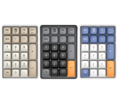 Aigo A18 22 teclas teclado numérico mecánico de doble modo Hot-swap PBT teclas de dos colores calculadora rápida 2.4G/pu