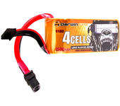 Batería LiPo DarwinFPV 14.8V 1500mAh 110C 4S Conector XT60 para DarwinFPV 129 7" Darwin 240 Johnny 5 CineApe35 4S