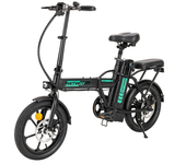 [EU DIRECTO] Bicicleta eléctrica HITWAY BK5 con batería de 36V 8.4AH Motor de 250W Neumáticos de 16 pulgadas Alcance máx