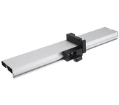 Wnew 450-1220mm Regla de inglete de carpintería Cerca de la sierra de mesa cerca de la ranura en T Aleación de aluminio