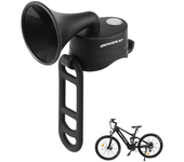 BENGGUO Bocina de bicicleta con sonido alto de 120 dB, 5 modos de luz, batería de 200 mAh impermeable, bocina eléctrica