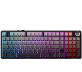 Teclado mecánico AULA F99 Pro de 100 teclas,modo trino,reemplazo en caliente,8000mAh,teclas de PBT de dos colores,BT/2.4