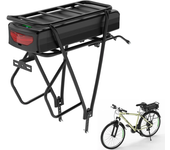 [EU Direct] UNITPACKPOWER U010-1 Batería de bicicleta eléctrica de 48V/52V 27Ah para portabultos Batería de 4500mAh con