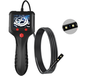 Boroscopio industrial profesional de una sola cámara HD 1080P con pantalla LCD de 2,4 pulgadas, inspección de tuberías y