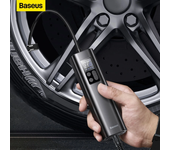 Inflador de neumáticos para automóviles Baseus, compresor portátil de aire, bomba de neumáticos con pantalla digital par