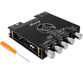 YS-AS21 Placa de Amplificador de Potencia Digital de 2.1 Canales con Bluetooth 5.1 220W×2 + 350W Amplificador de Subwoof