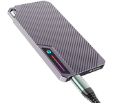JEYI 007 Carcasa de Disco Duro Portátil de Protocolo Dual SSD M.2 NVME/SATA de 10Gbps para Disco Duro 2280