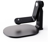 Soporte de proyector oscilante rotativo 360° con soporte ajustable y tornillo de 1/4" para proyector de video de cine en