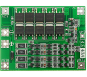 Tablero de protección BMS de PCB de cargador de batería de iones de litio Li-ion 18650 de 3 piezas 4S 40A con equilibrio
