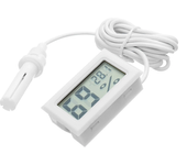 Termómetro higrómetro digital LCD mini para refrigerador congelador medidor de temperatura humedad incubadora de huevos