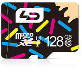 Tarjeta de memoria LD 128GB de alta velocidad Clase 10 Tarjeta Micro SD Tarjeta Flash Tarjeta inteligente para grabadora