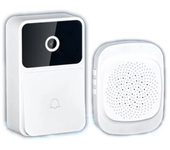 Timbre de puerta con cámara WIFI Video Doorbell inalámbrica y visión nocturna inteligente de seguridad en el hogar HD Ca