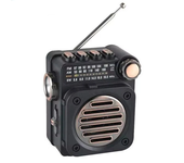 M8 Mini Radio Portátil FM AM SW Estéreo Receptores de Radio de Bolsillo Reproductor de Música Inalámbrico Bluetooth Mult