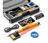 Soldador inalámbrico USB con interfaz Type-C, mini juego de soldadores, soldador eléctrico, temperatura ajustable, 5V 8W