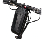 Bolsa colgante para scooter y bicicleta plegable con carcasa rígida en la parte delantera impermeable para ciclismo al a