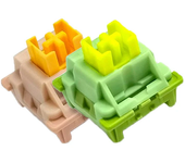 Conjunto de 30 interruptores Outemu Peach/Lime personalizables para teclado mecánico, reemplazables en caliente, interru