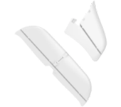 VolantexRC 759-3 Fénix 2400/ 757-9 Ranger2400 Avión RC Parte del Tail Wing Sin Calcomanías