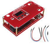 Máquina de soldadura por puntos mini portátil DIY con modo de soldadura táctil automático con pantalla LCD para batería