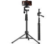 Ugreen LP897 Soporte de teléfono móvil telescópico de 1,75 m,trípode bluetooth,palo para selfies,estabilizador antichoqu