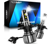 NOVSIGHT N71 Bombilla LED para faros de coche Iluminación perfecta para coches modificados 13000LM / Par Bombilla LED pa