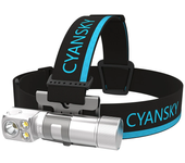 Linterna frontal LED Cyansky HS7R de 2800 lúmenes, potente Foco de cabeza y luz de inundación recargable para acampar y