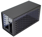 para Thunderbolt GPU Dock TH3P4G3 Caja de Acrílico Metálico Dock Gráfico Chasis para ATX/SFX