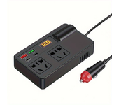 Inversor de coche 12V 24V a 220V Toma multifunción Cargador de teléfono móvil Convertidor de potencia para coche 120W co