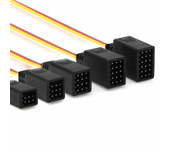 1PCS 1 a 2 /1 a 3 /1 a 4/1 a 5/1 a 6 Cable de extensión del servo RC para modelo de coche RC, modelo de barco, modelo de
