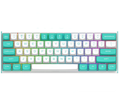 REDRAGON M61 Teclado mecánico con interruptores magnéticos de 61 teclas RGB por cable 8K Interruptor Hall NKRO RT USB Te
