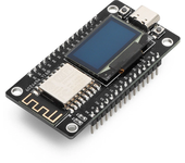 Placa de desarrollo NodeMCU ESP8266 con pantalla OLED de 0,96 pulgadas, módulo WiFi CH340 ESP-12F y puerto Micro USB par