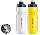 WEST BIKING 550ML Botella de Agua para Bicicleta de Extrusión Portátil Ligera a Prueba de Caídas y Fugas para Bicicleta