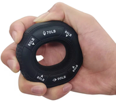 KALOAD Anillo de Agarre de Silicona Ajustable de 20-90LB Entrenador de Fuerza de Mano para Ejercicios de Dedos y Antebra