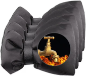 Cubierta antifrío para grifo de 4 piezas Cubierta antifrío para grifo exterior Cubierta contra heladas Cubierta de aisla