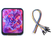 Pantalla LCD IPS de 1,69 pulgadas con interfaz SPI y resolución 240×280, colores de 262K. Módulo de visualización ST7789