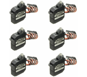 6PCS JX Servo DHV56MG 5.6g DS Digital Coreless MG Metal Gear HV Servo 1.2kg 0.10sec Para Aviones RC