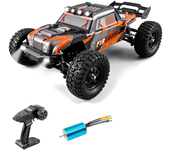 HBX 901A RTR 1/12 2.4G 4WD 50km/h Coches RC Sin Escobillas Rápidos Vehículos de Camiones Todo Terreno con Luz LED Modelo