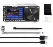 Receptor de radio ATS25X1 mejorado con pantalla táctil de 2,4 pulgadas, chip Si4732, receptor de banda completa DSP FM L